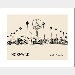 Norwalk California Posters and Art